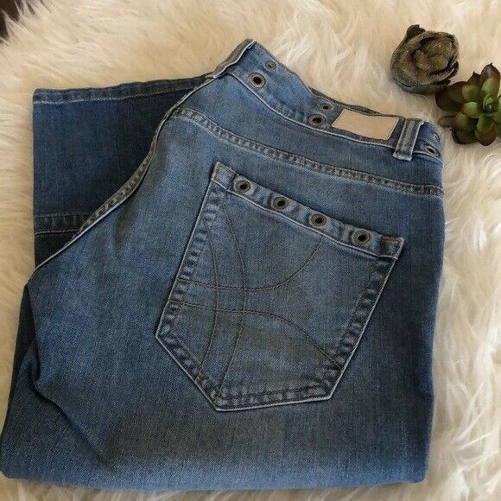 Mexx Capri jeans with eyelets capri denim‎ women’s size 10